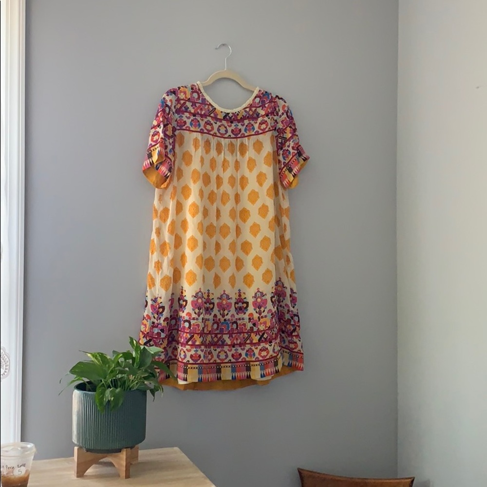 Anthropologie Tanvi Kedia Caltha swing dress